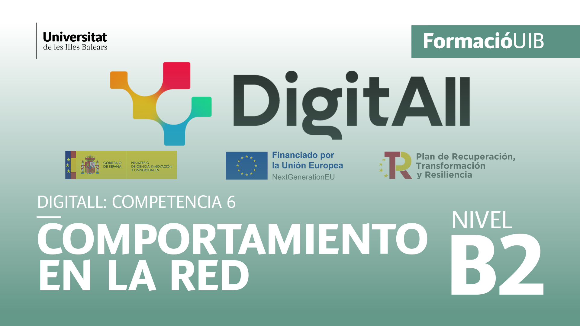 (Nivel B2) Introducción a la gestión de la identidad digital