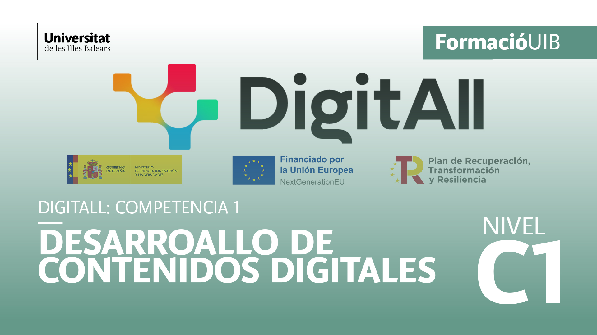 (Nivel C1) Introducción a desarrollo de contenidos digitales