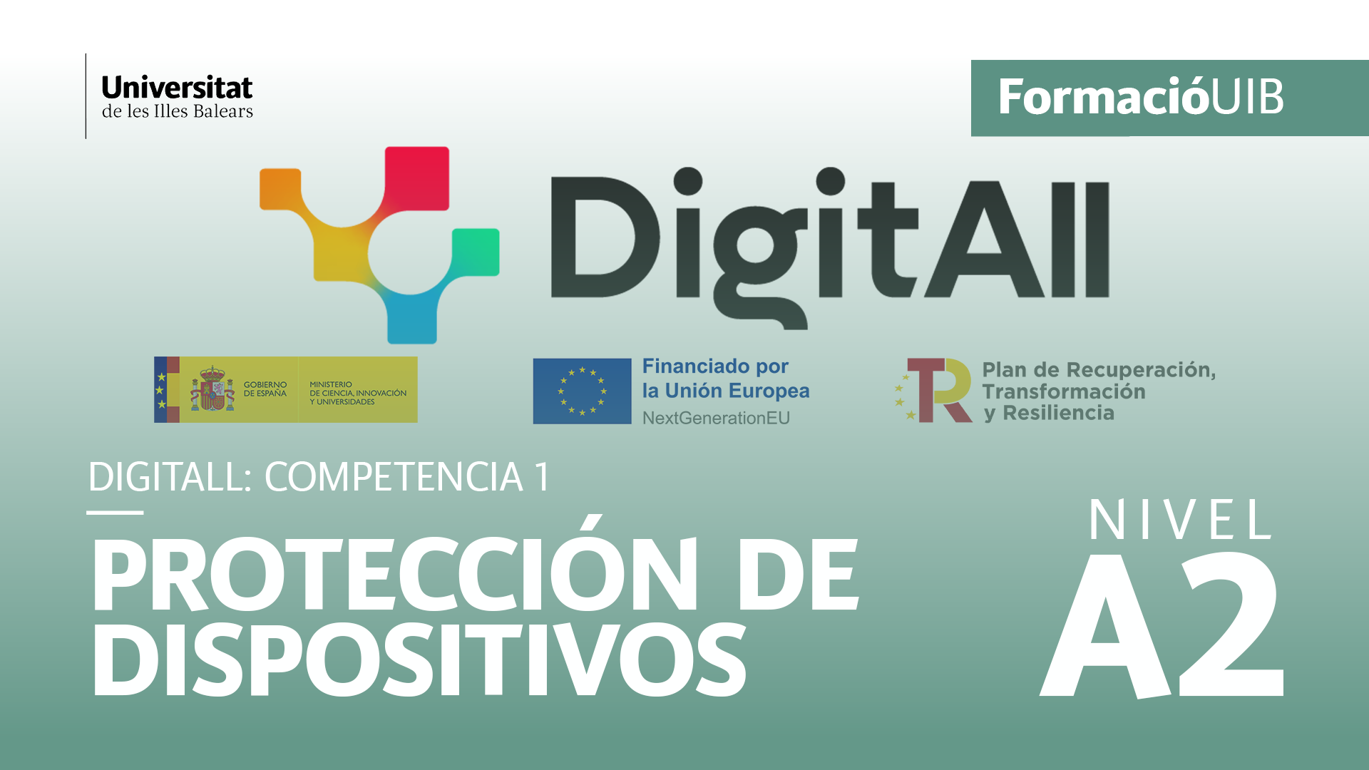 (Nivel A2) Introducción a la protección de dispositivos