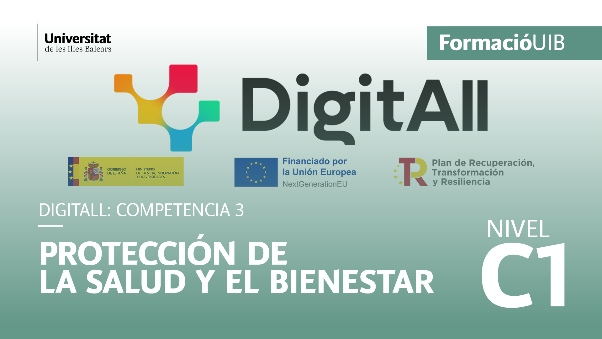 (Nivel C1) Introducción a la protección de la salud y el bienestar