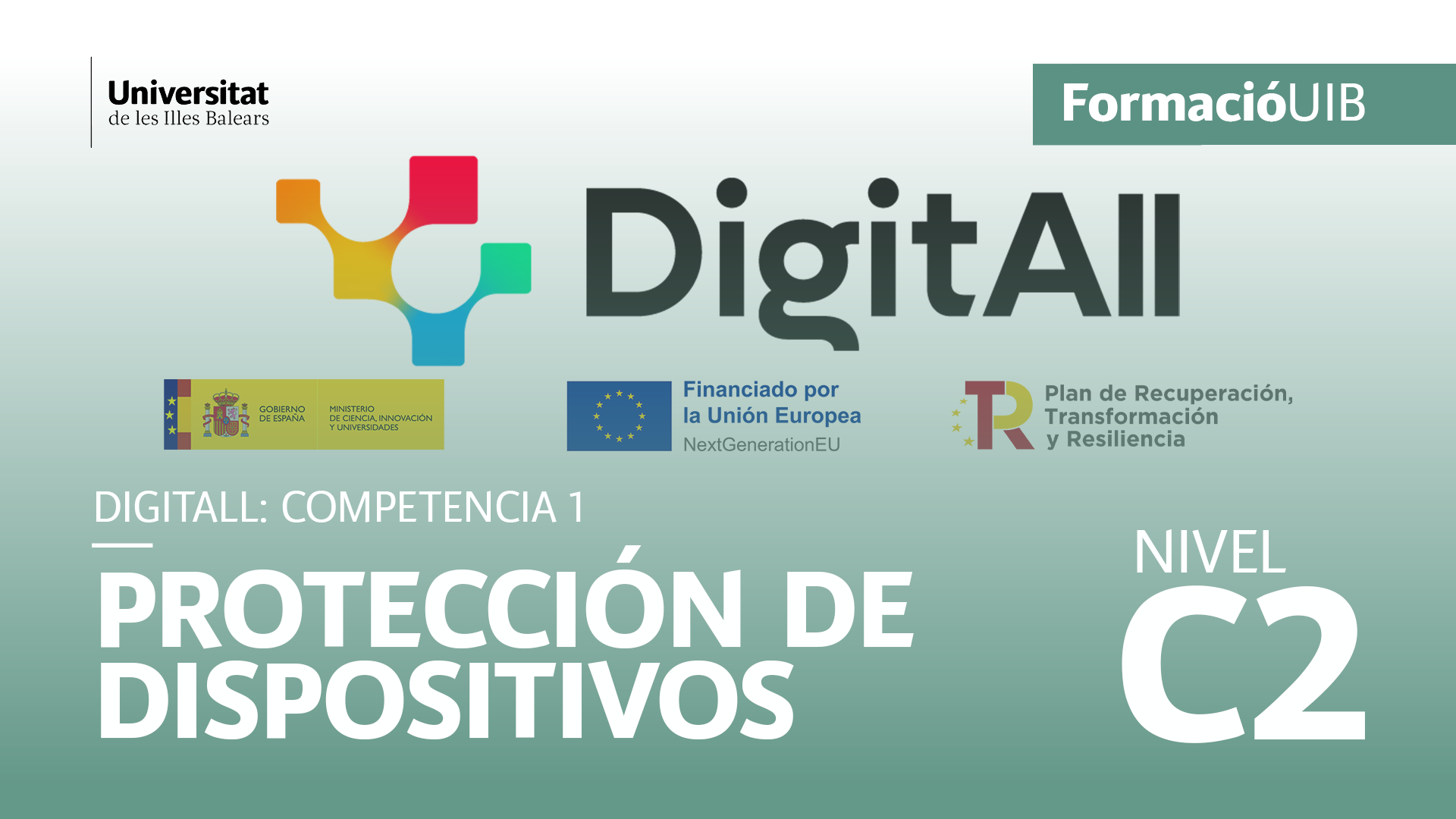 (Nivel C2) Introducción a la protección de dispositivos