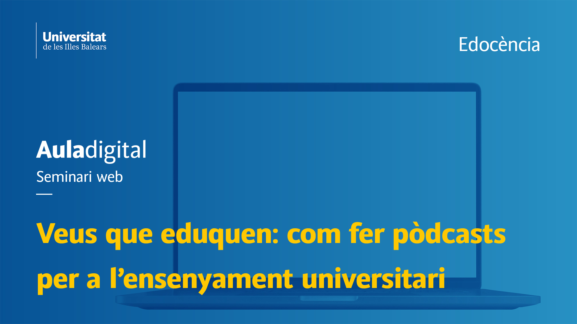 Voices that educate on how to make podcasts for university teaching
